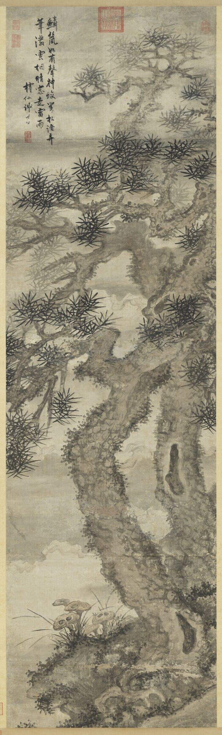 青松白云图轴缩略图