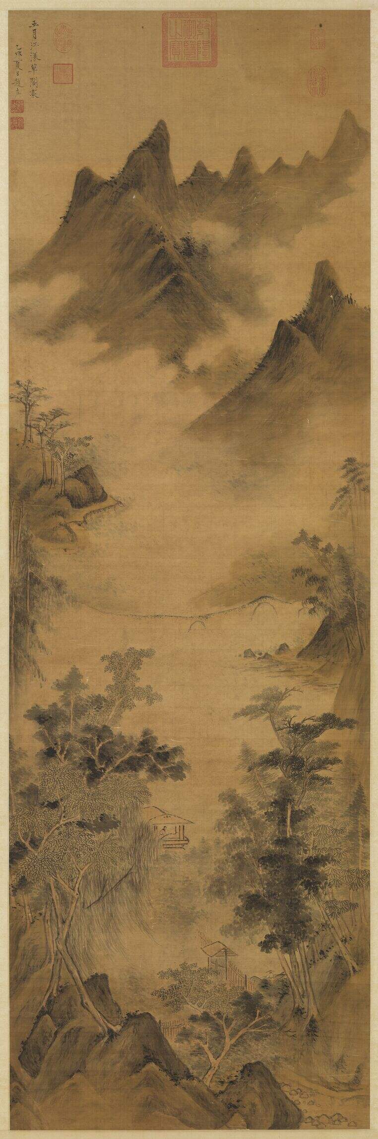 寒江草阁图缩略图