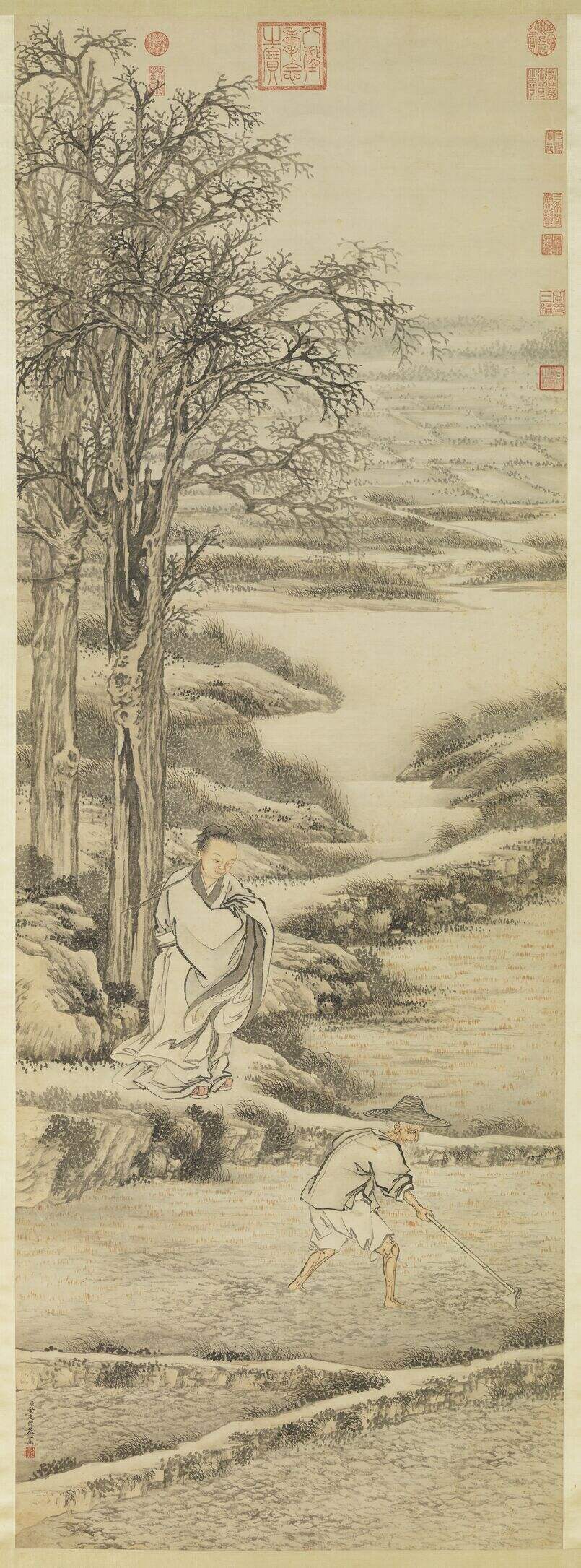 高贤遇隐图轴缩略图
