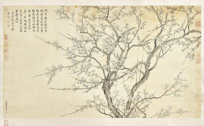 墨梅御题轴缩略图