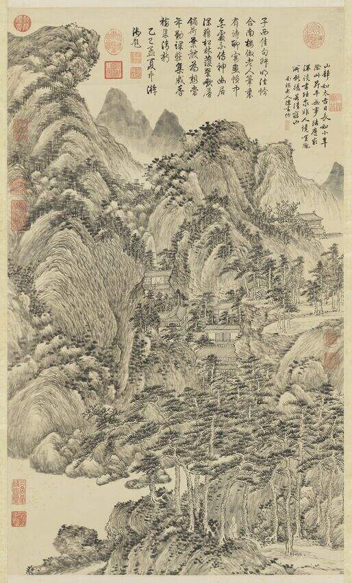 山静日长图缩略图