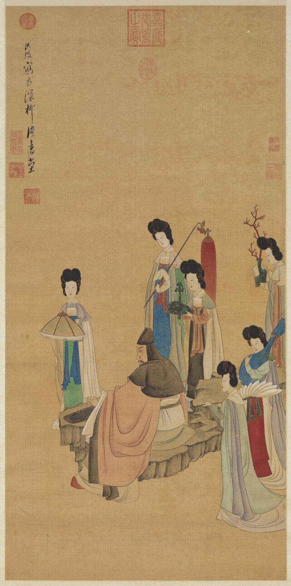 抚琴图缩略图