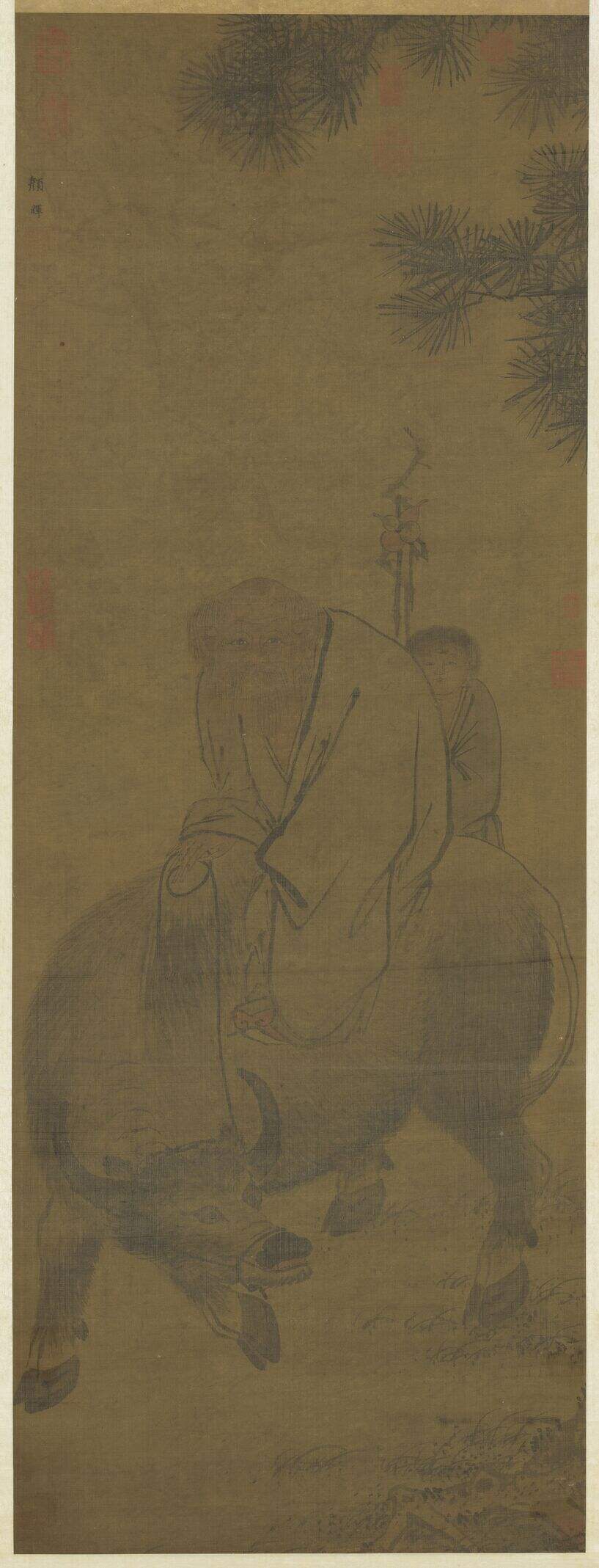 老子骑牛图缩略图