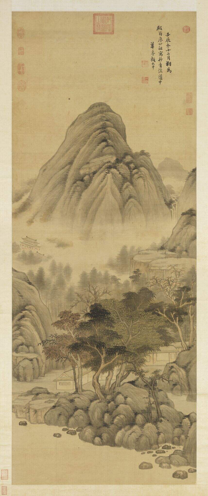 秋日山居图缩略图