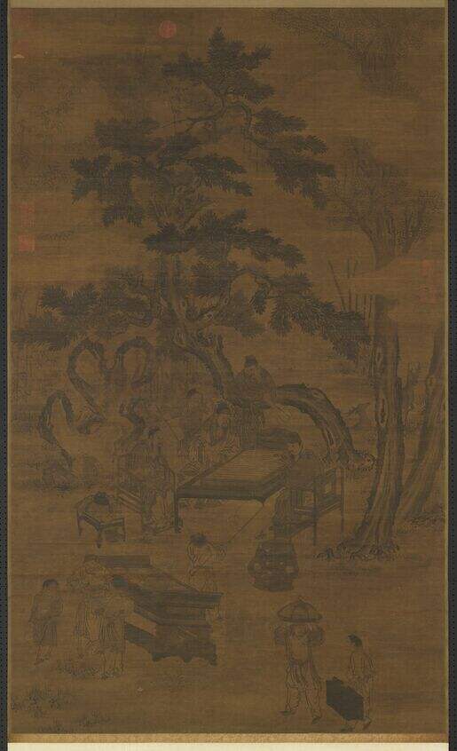 夏墅棋声图缩略图