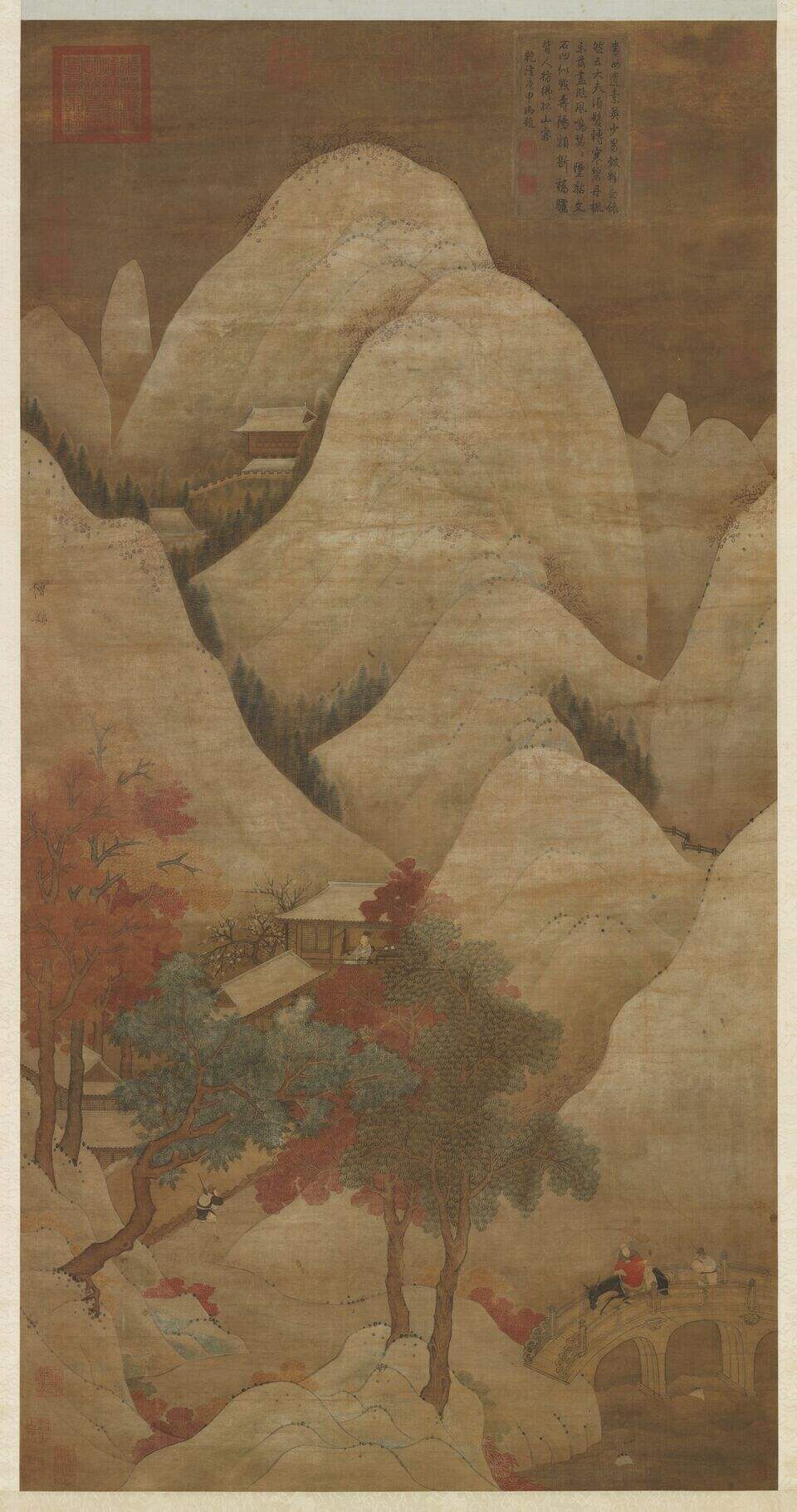 雪山红树图缩略图