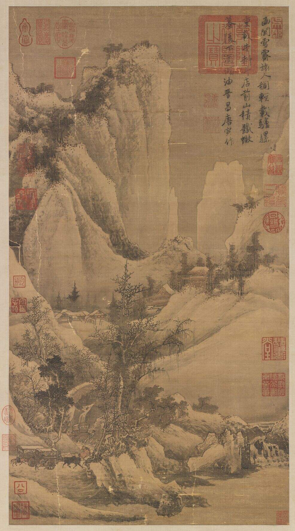 函关雪霁图缩略图