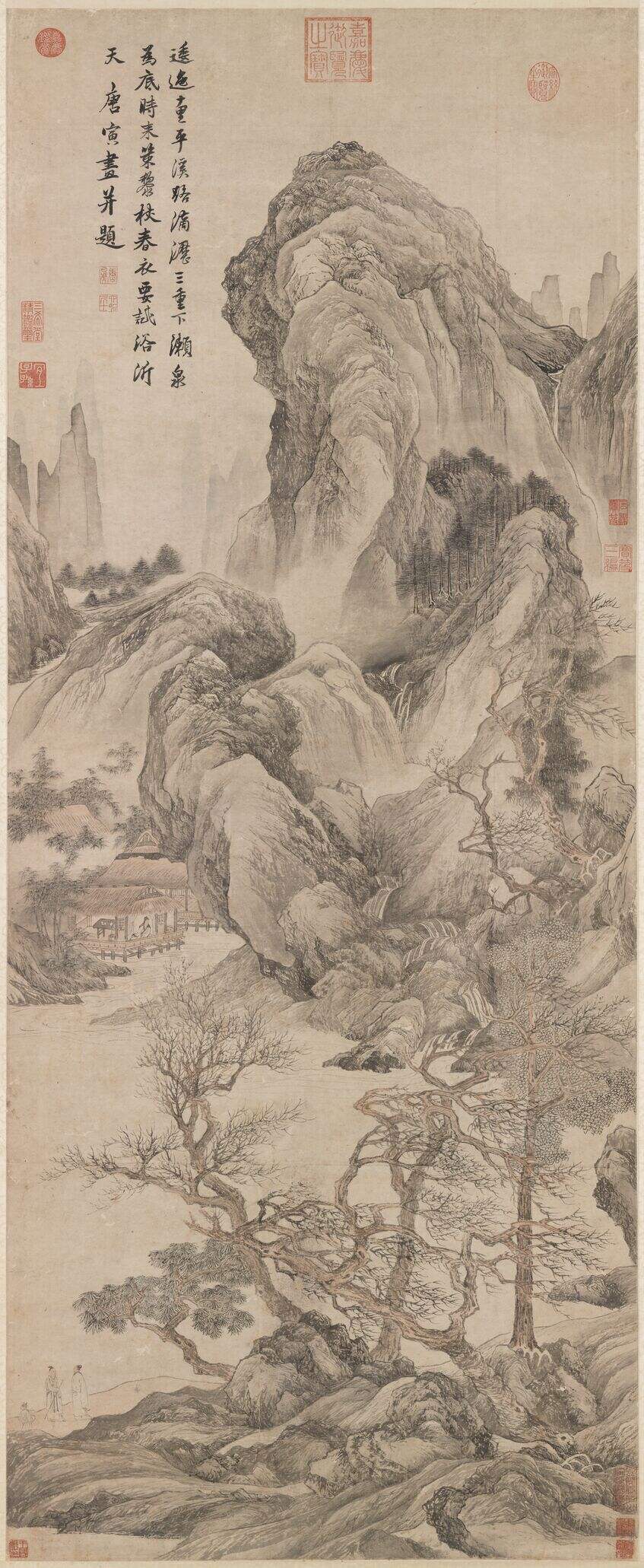 暮春林壑图缩略图