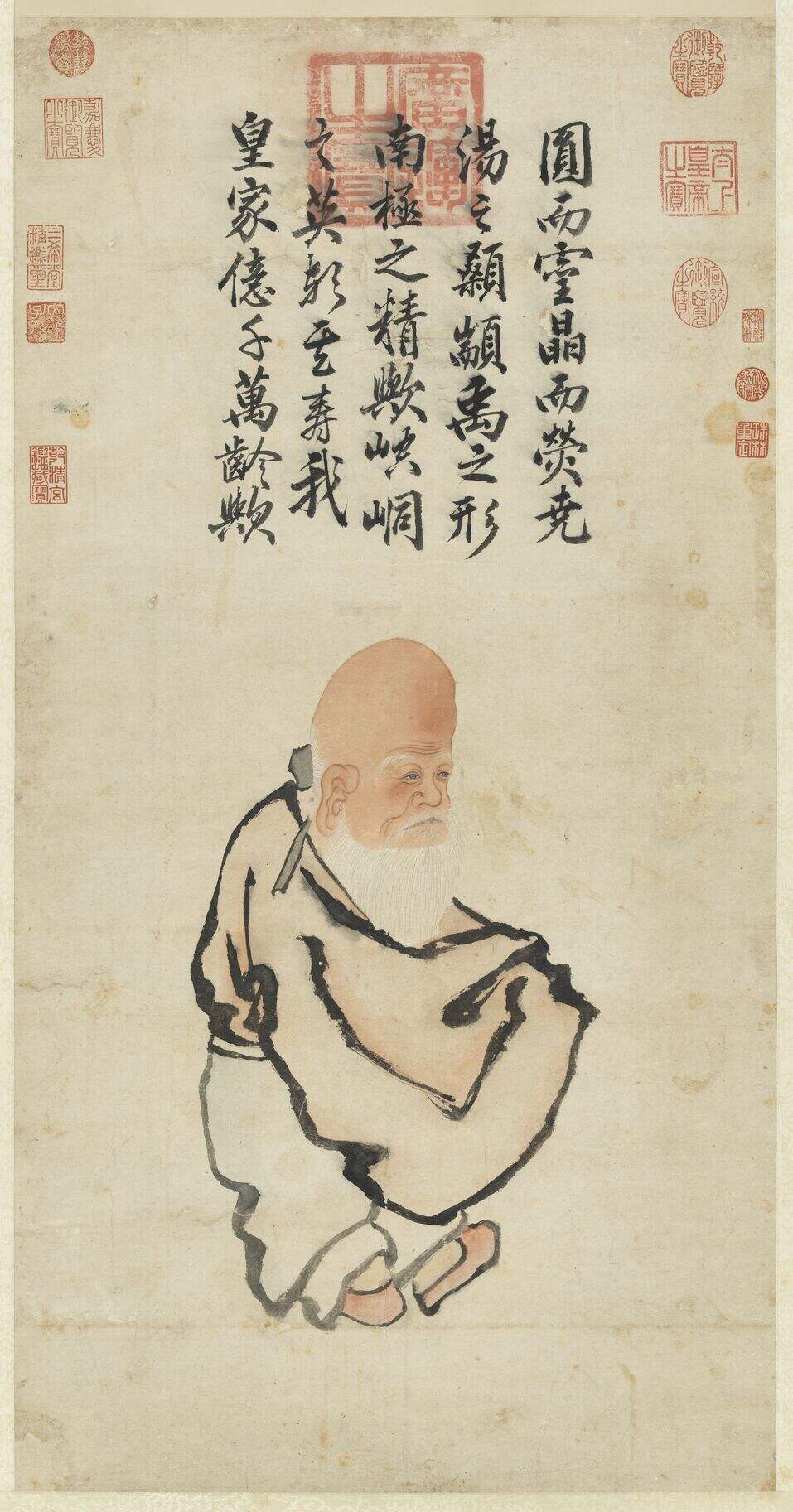 寿星图缩略图