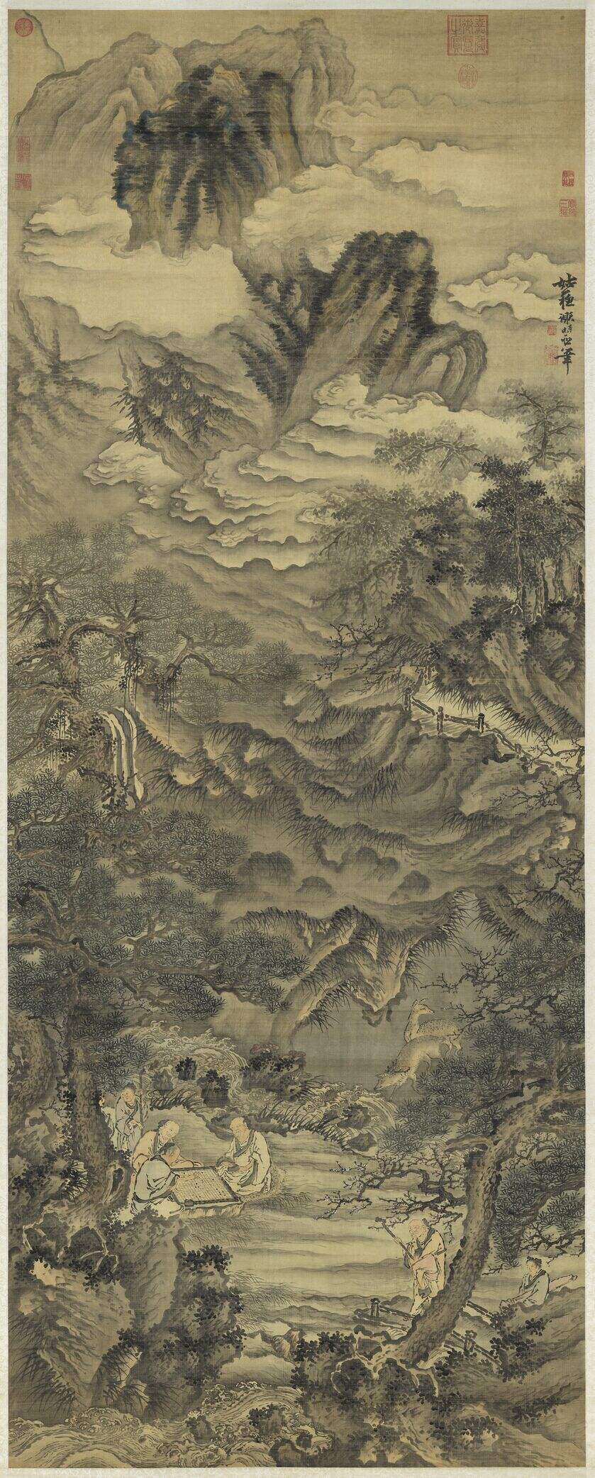 四皓图缩略图