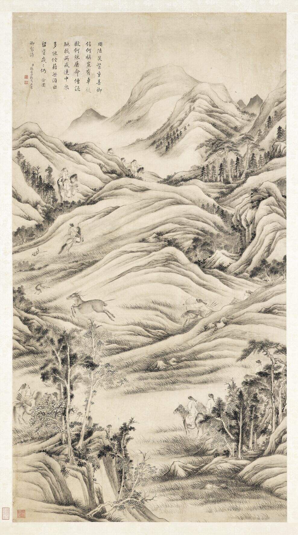 合围图轴缩略图