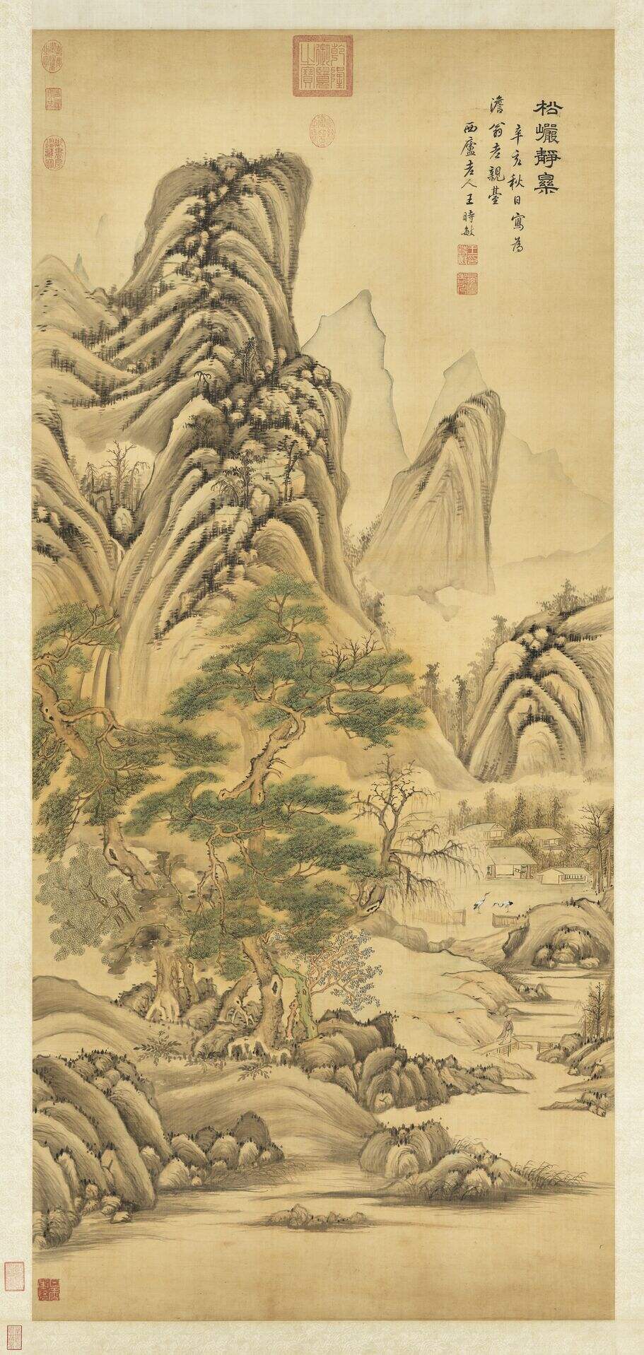 松岩静乐图缩略图