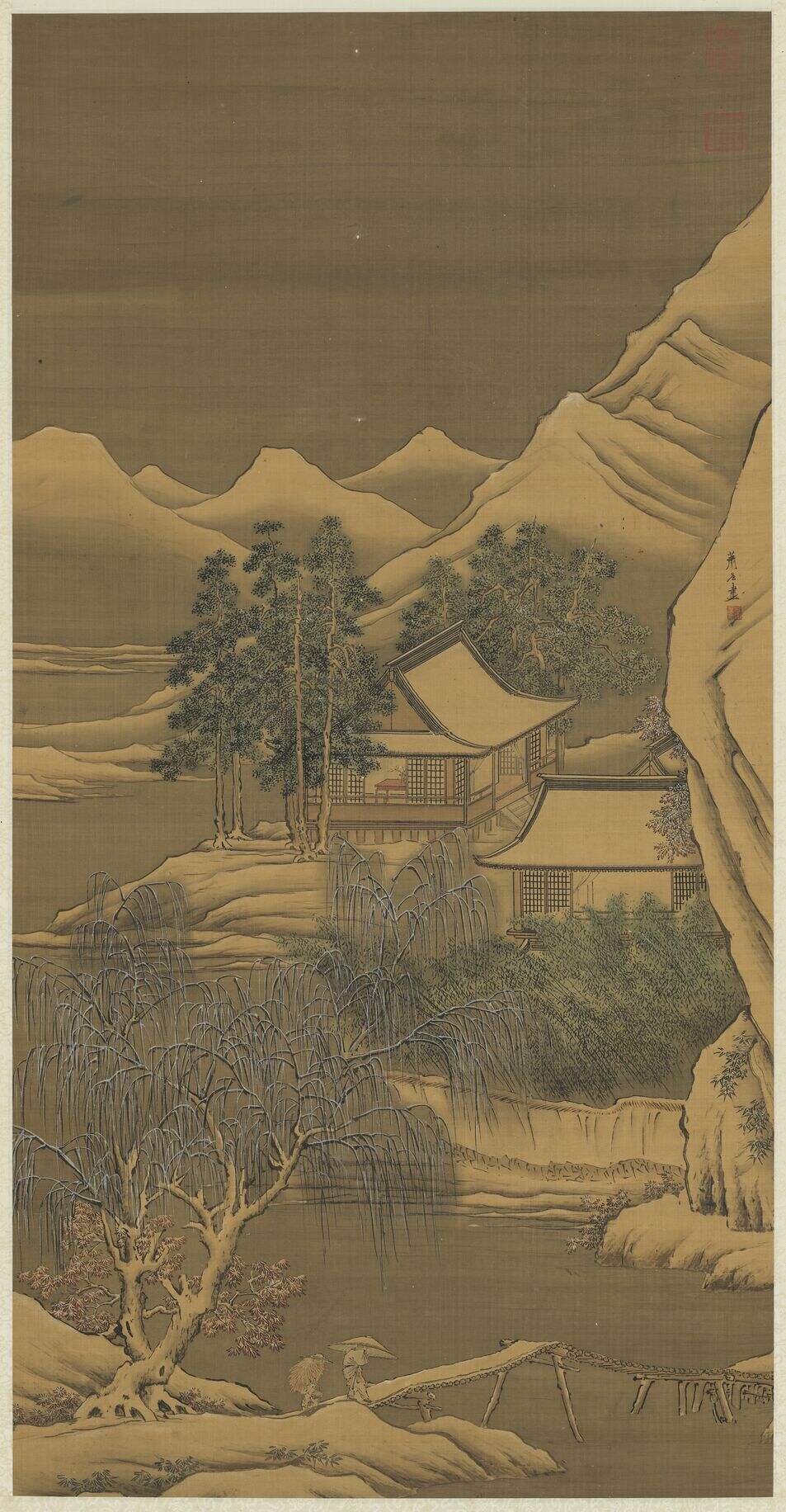 丰年瑞雪轴缩略图