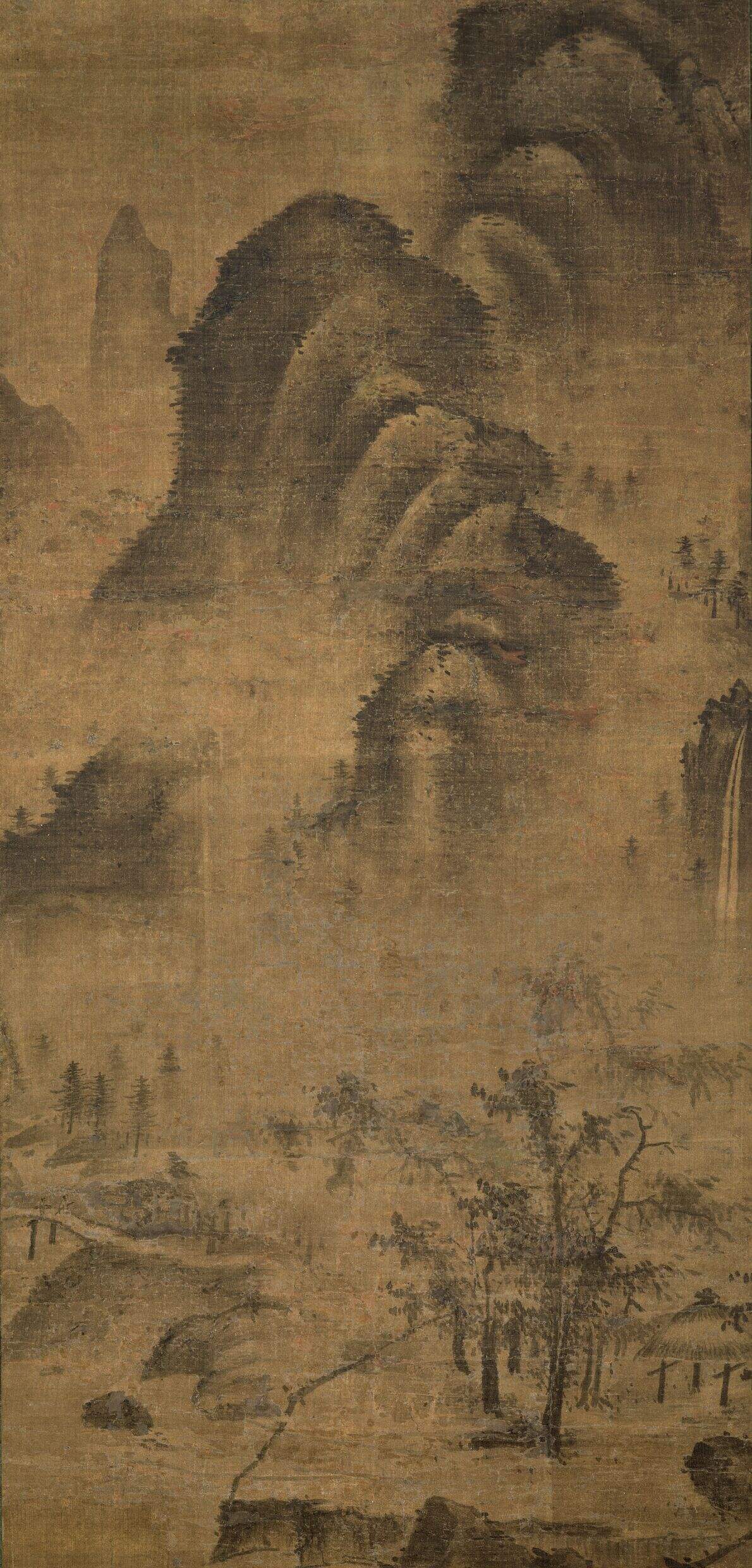 茅屋云山图缩略图