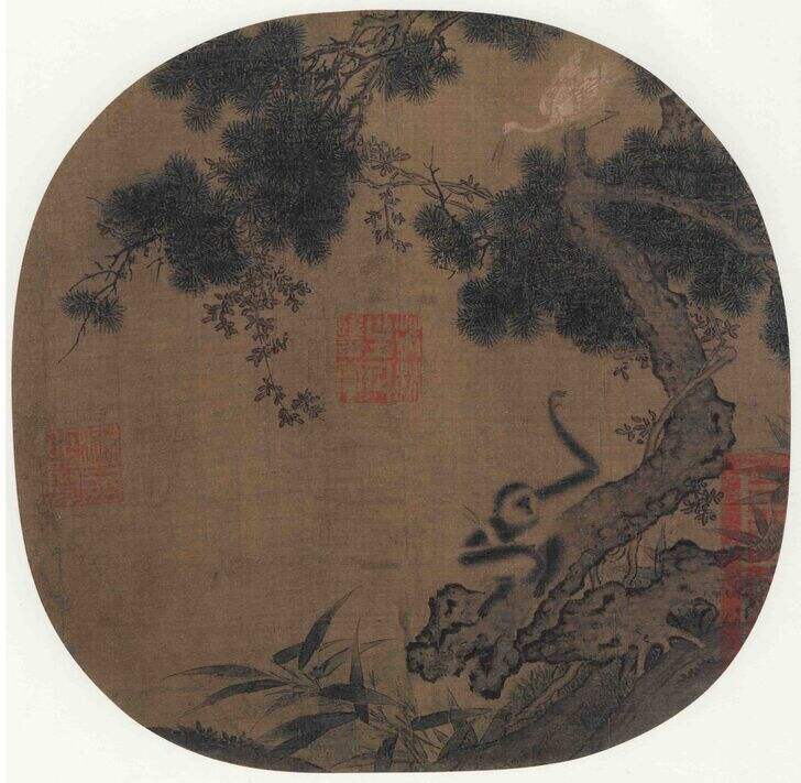 猿鹭图缩略图