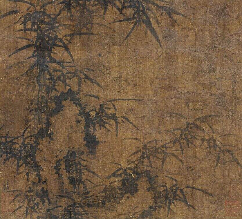竹石图缩略图