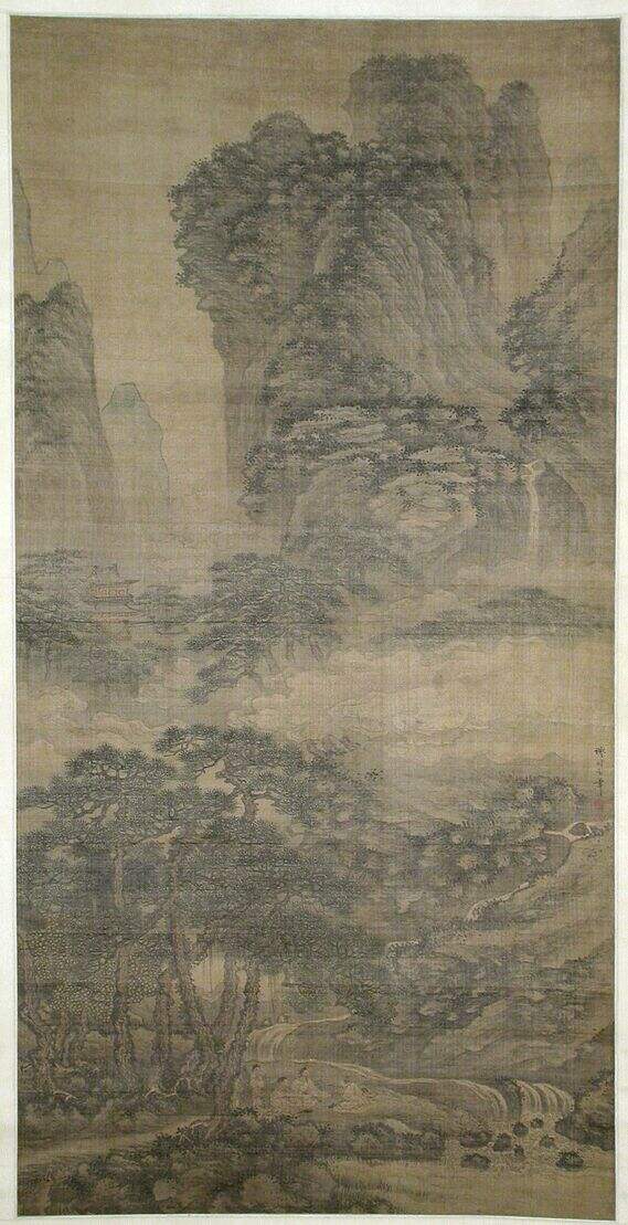 松溪琴客图缩略图