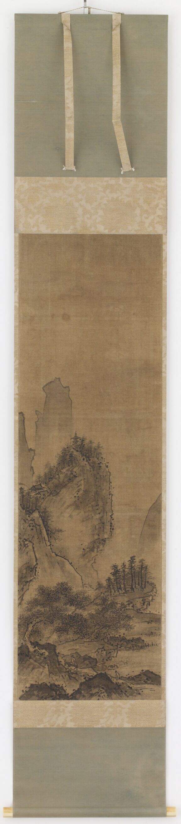 山水对轴（其一）缩略图