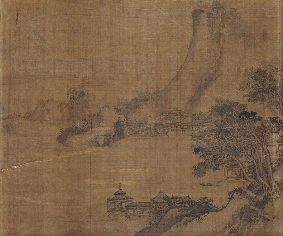 湖光山色图缩略图