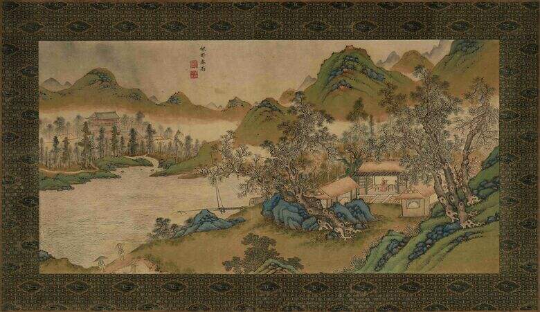 枫野春雨图缩略图