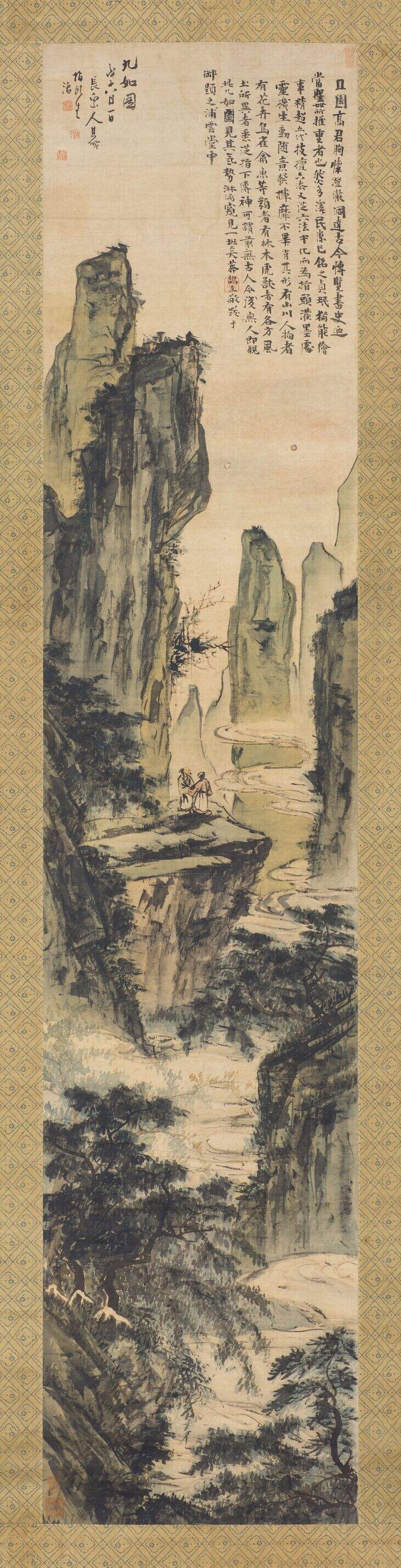 天保九如图缩略图