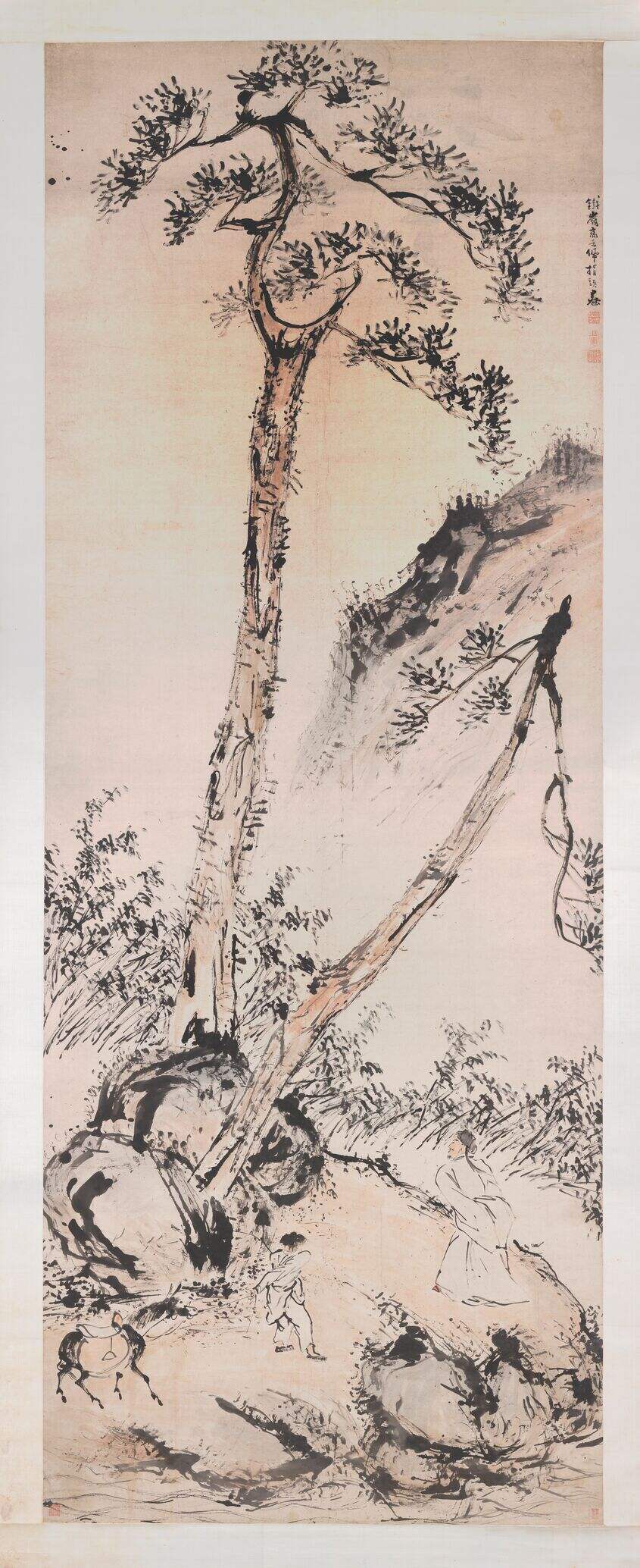 松荫牧马图缩略图