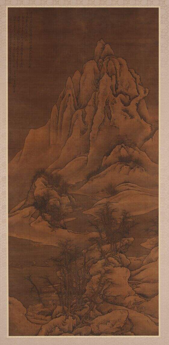 雪景山水图缩略图