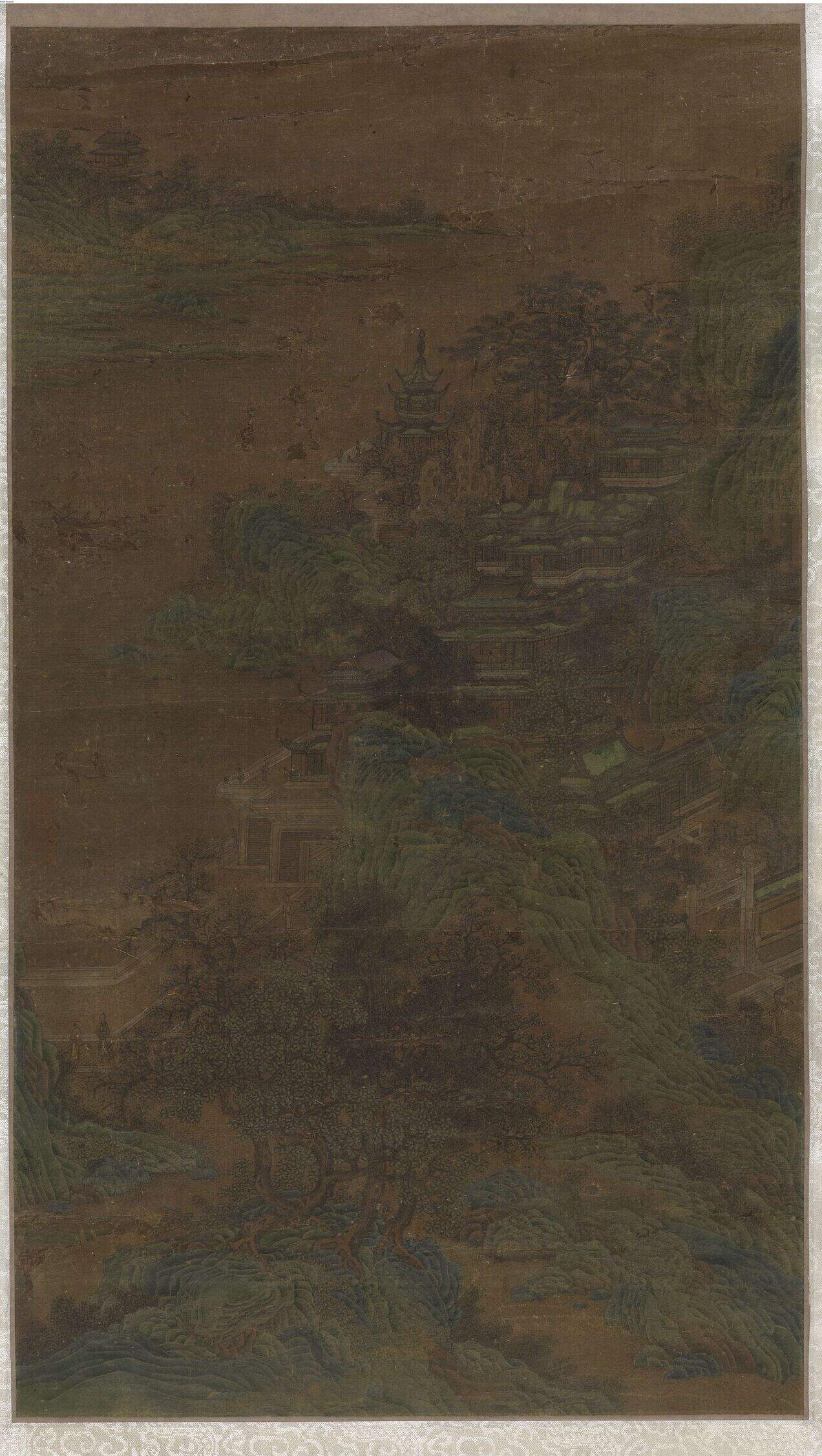 青绿山水图缩略图