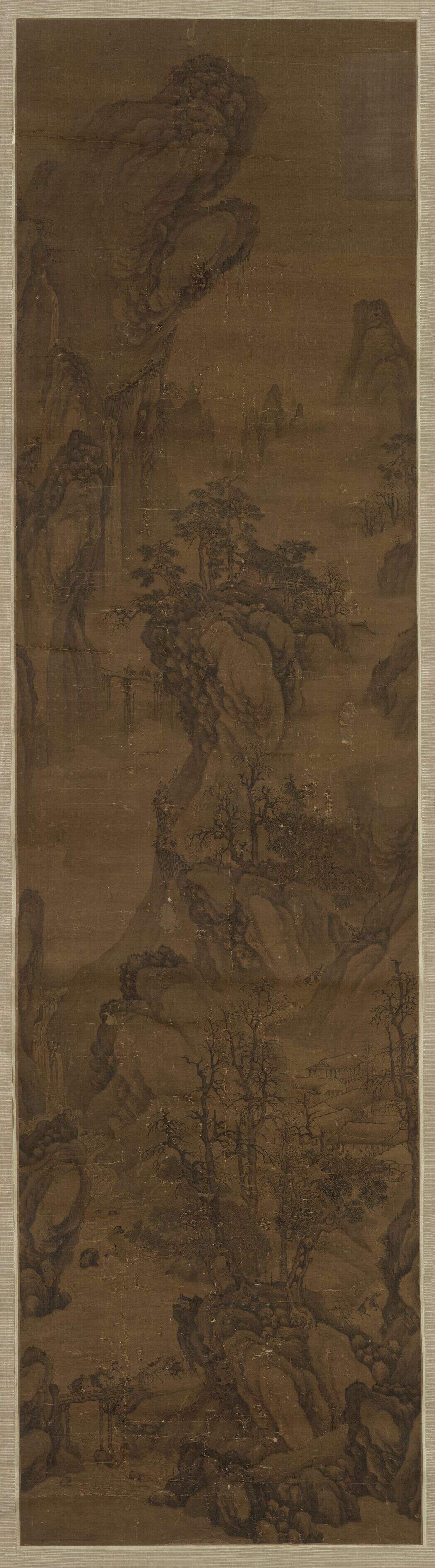 山水图（栈道行旅）缩略图