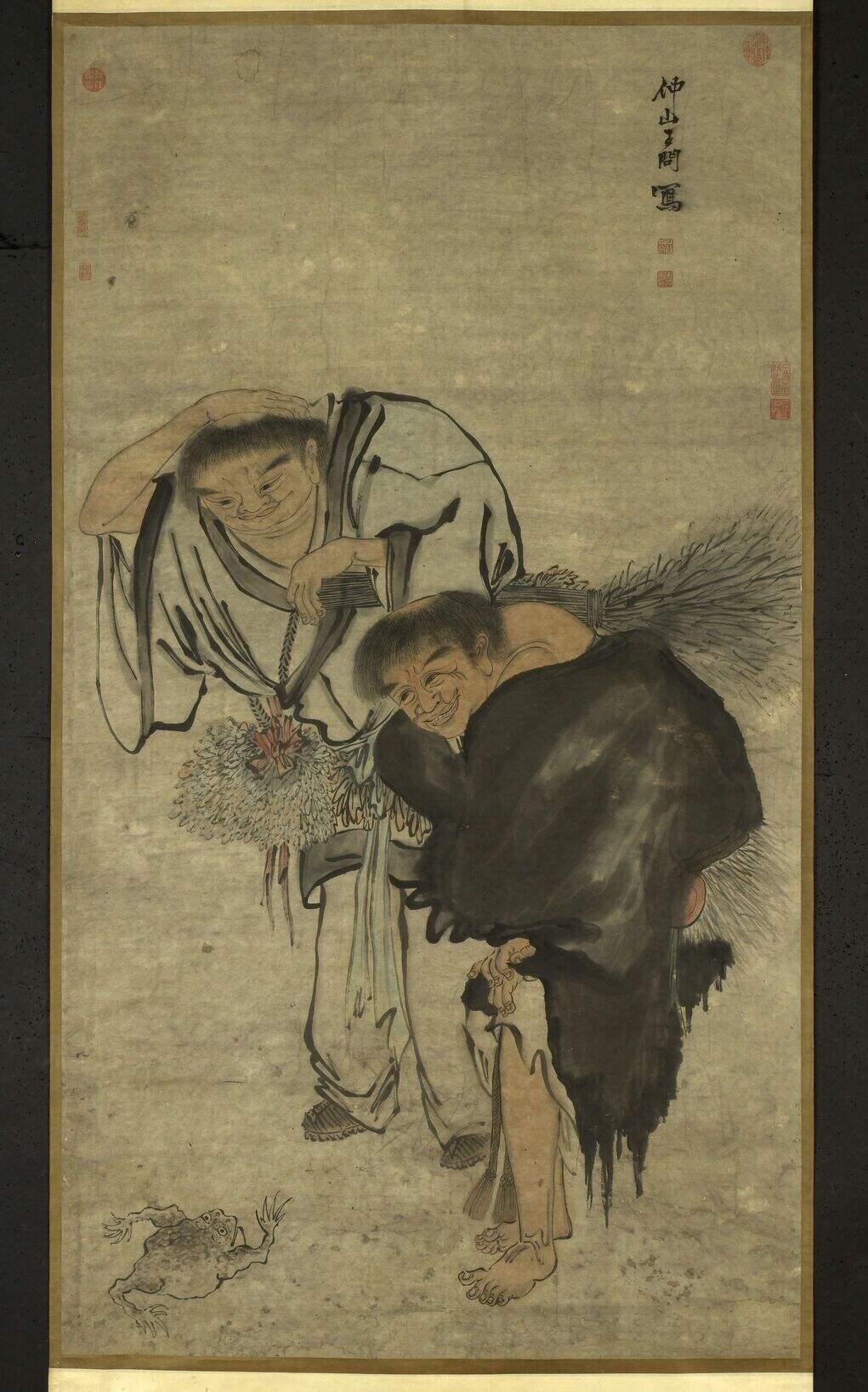 和合二仙图缩略图