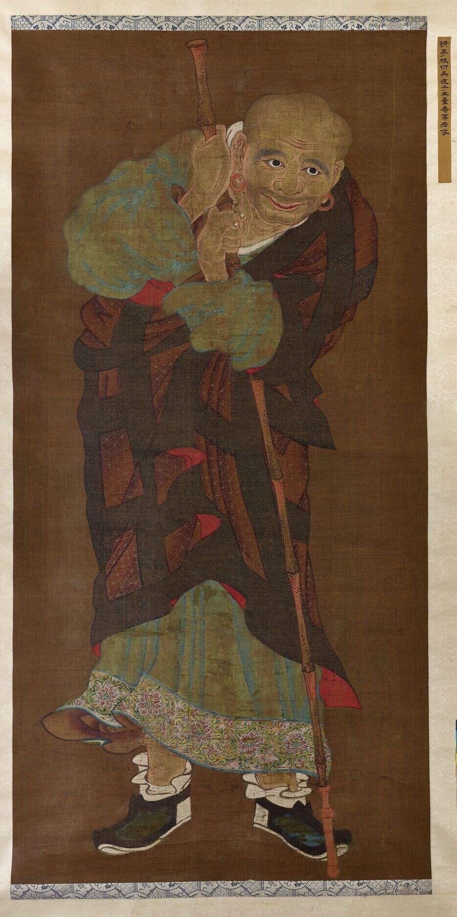 仿吴道子无量寿尊者像缩略图