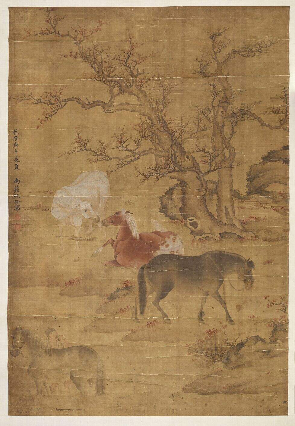 牧马图缩略图