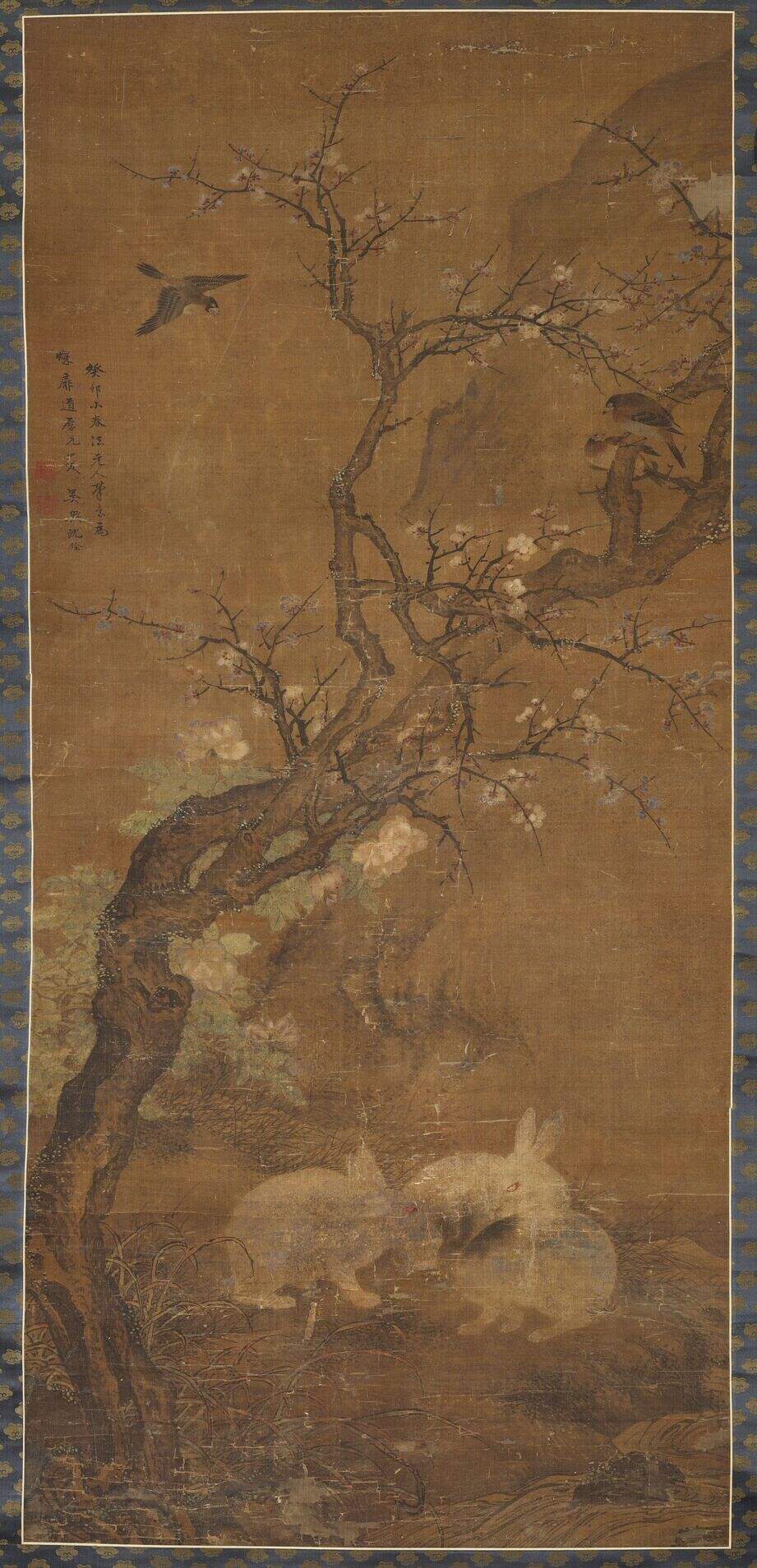 鹊兔图缩略图