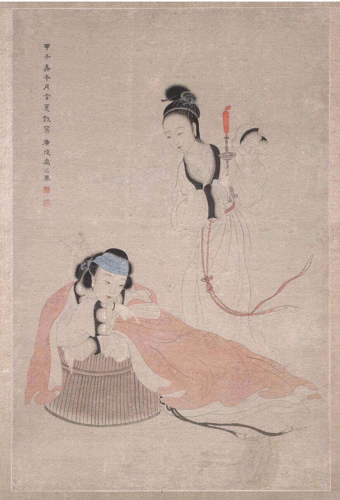 斜倚薰笼图缩略图