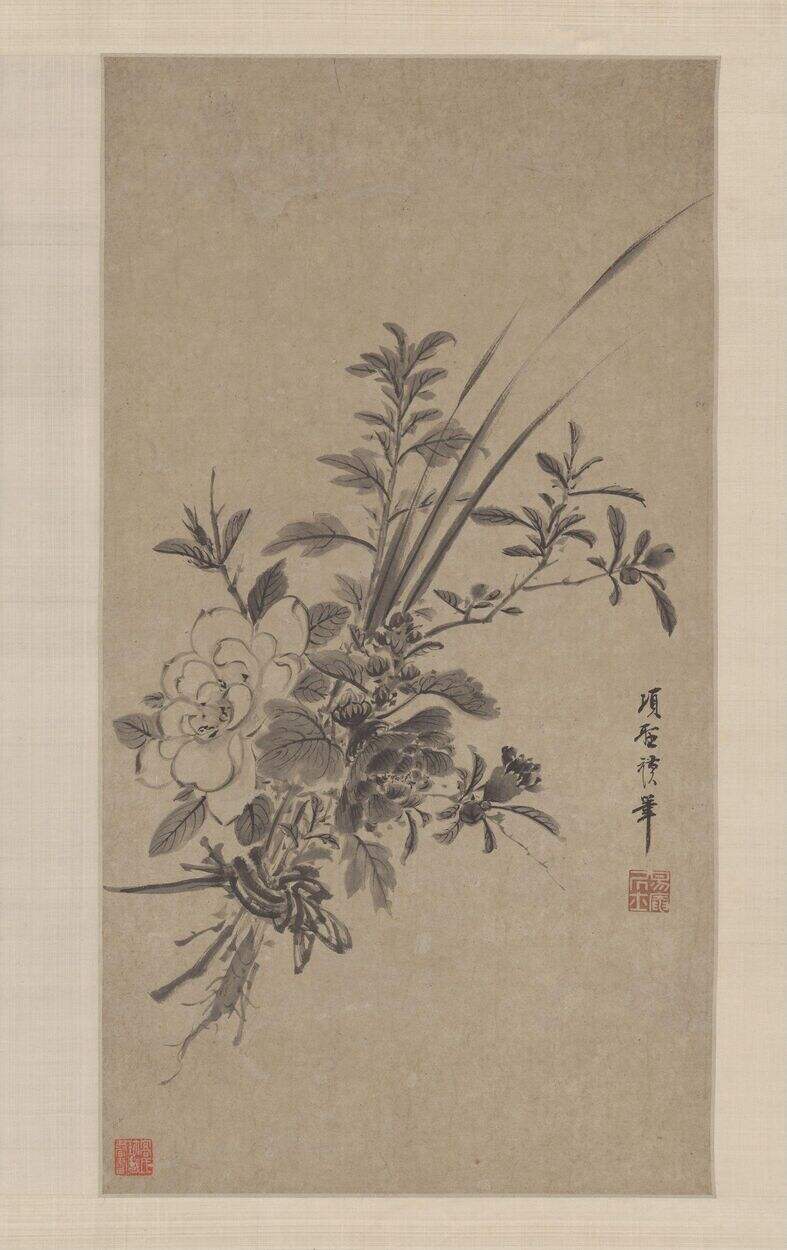 折枝菖蒲图缩略图