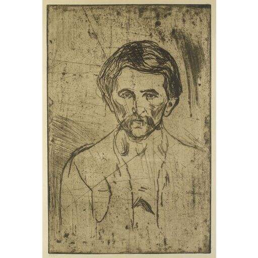 版画/Worker with Moustache (Schiefler 201_ Woll. 233)缩略图