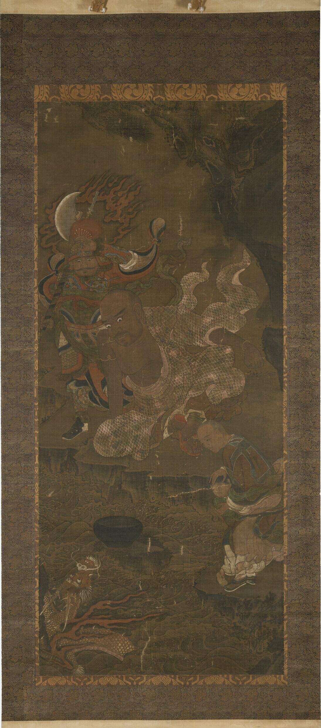 降龙罗汉图轴缩略图