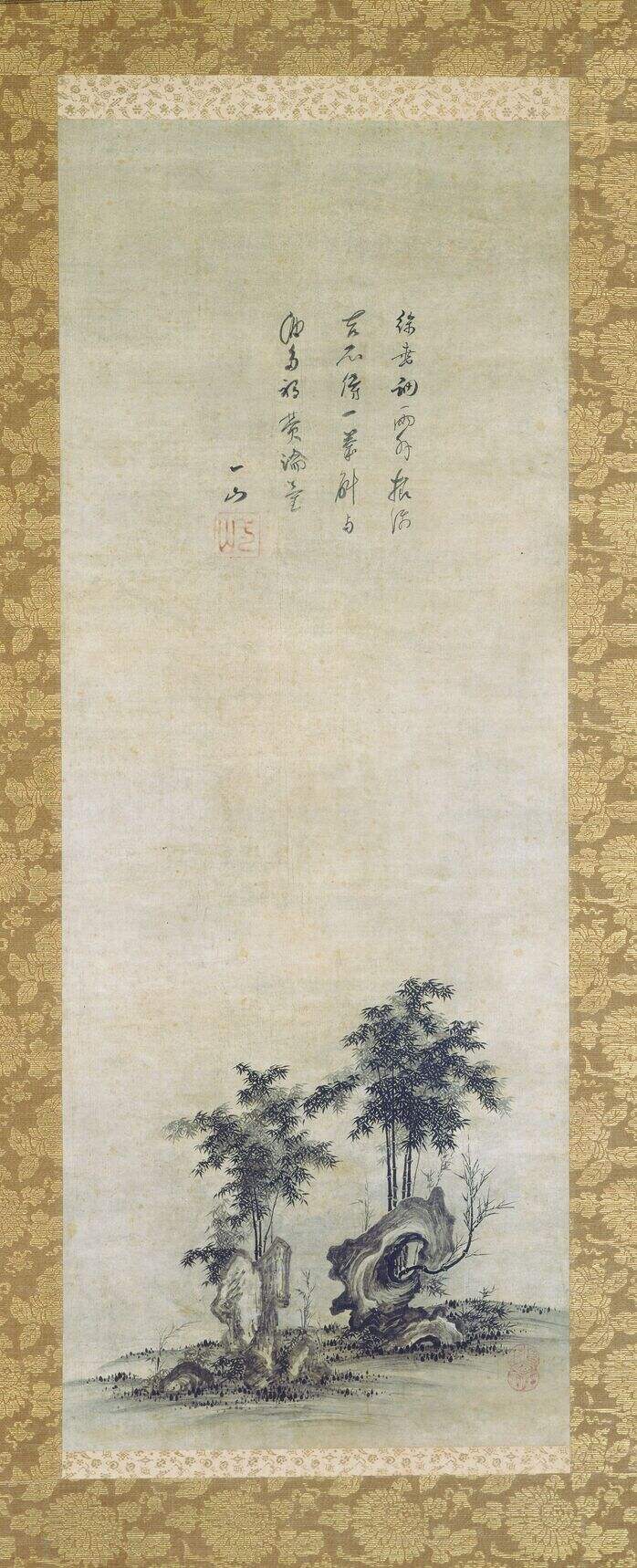 竹石图缩略图