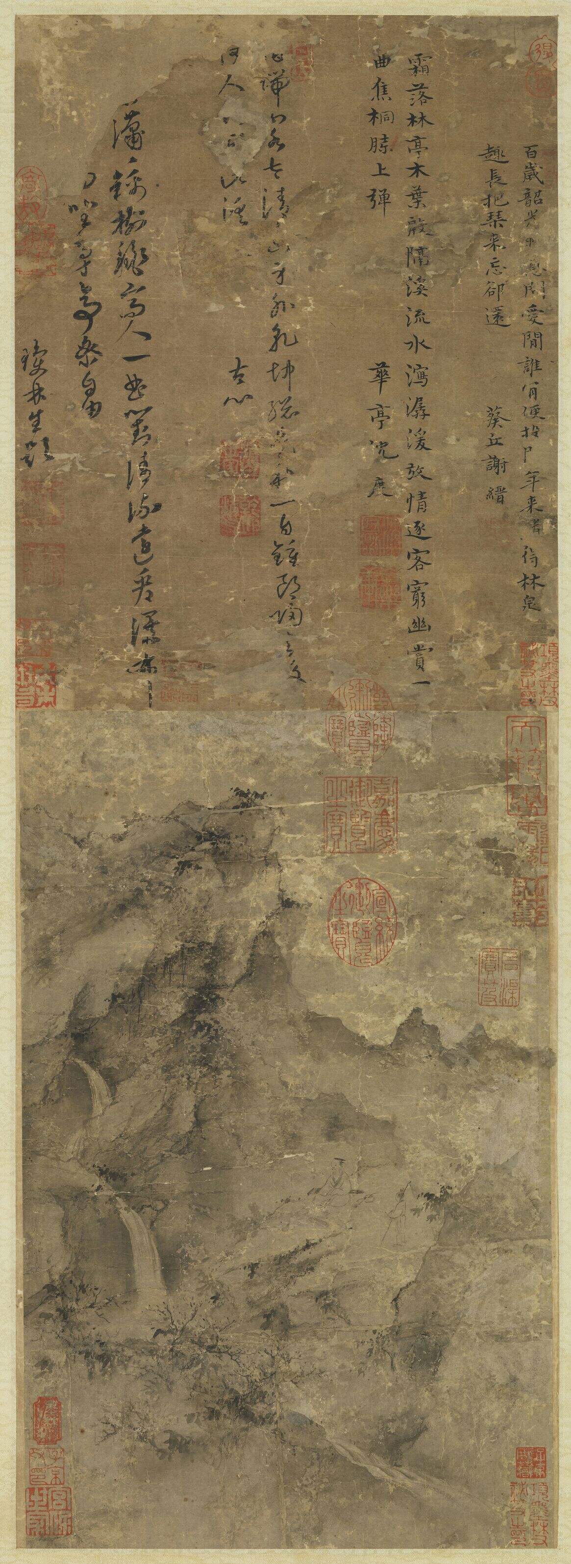 独坐弹琴图缩略图