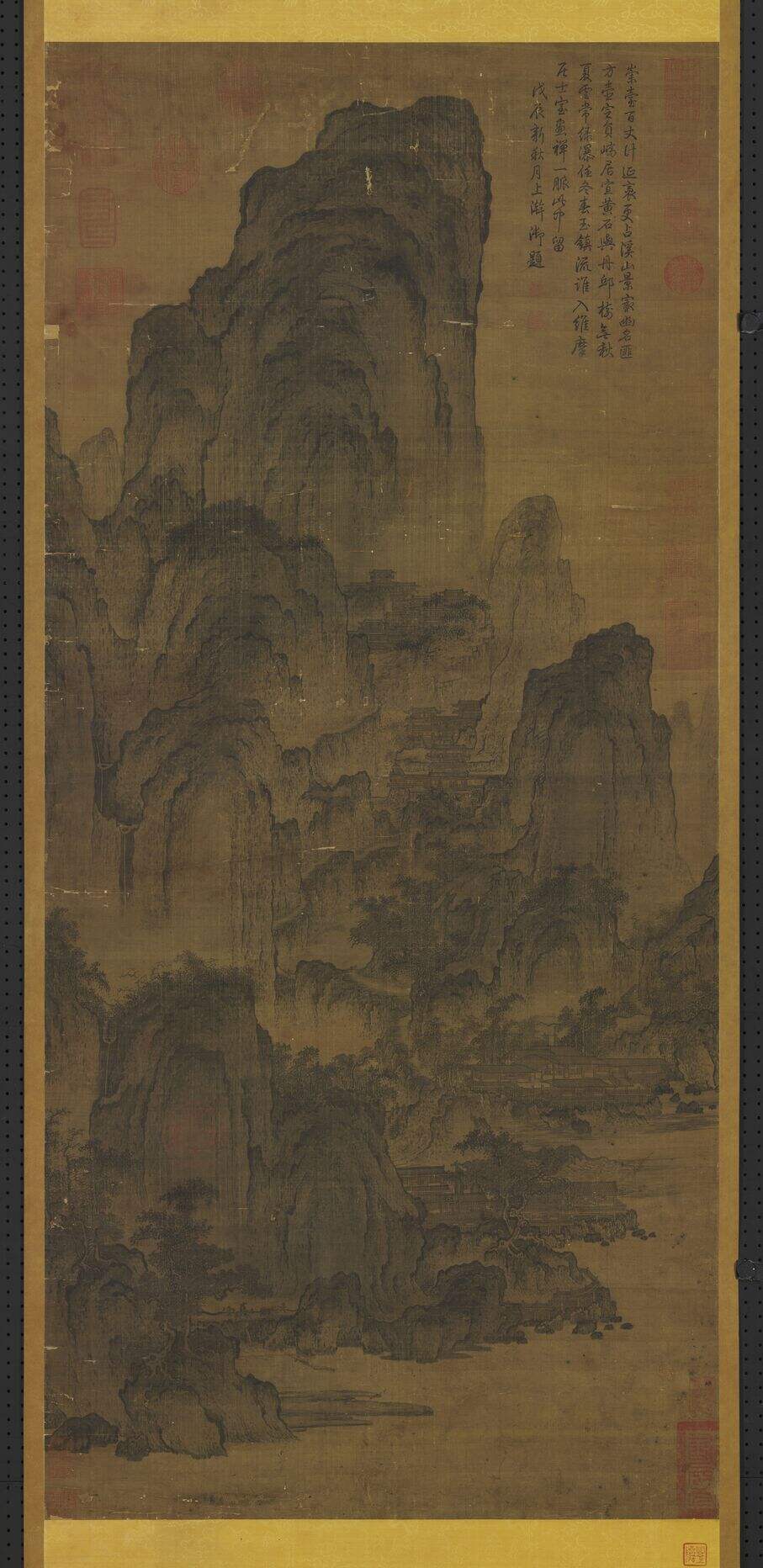 溪山楼观图缩略图