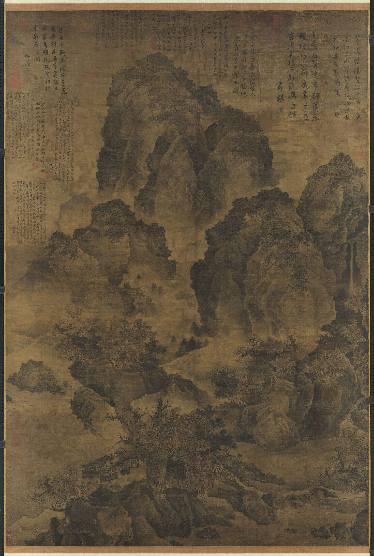 临流独坐图缩略图