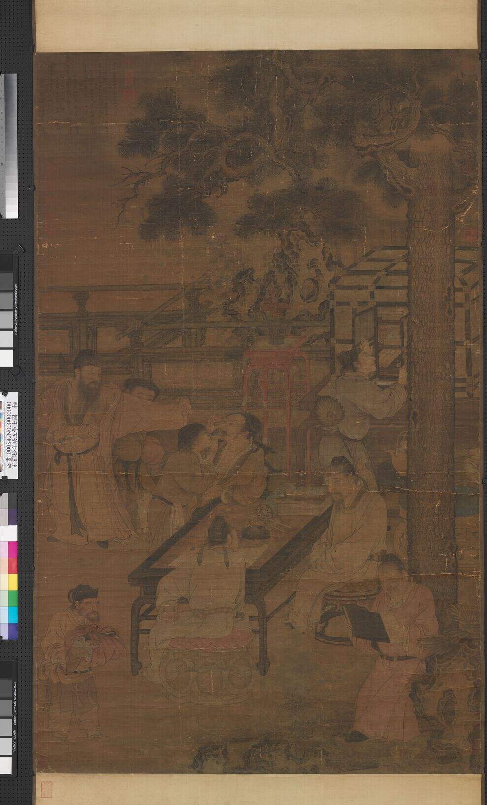 唐五学士图缩略图
