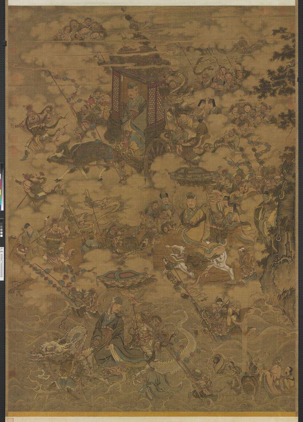 三官出巡图缩略图