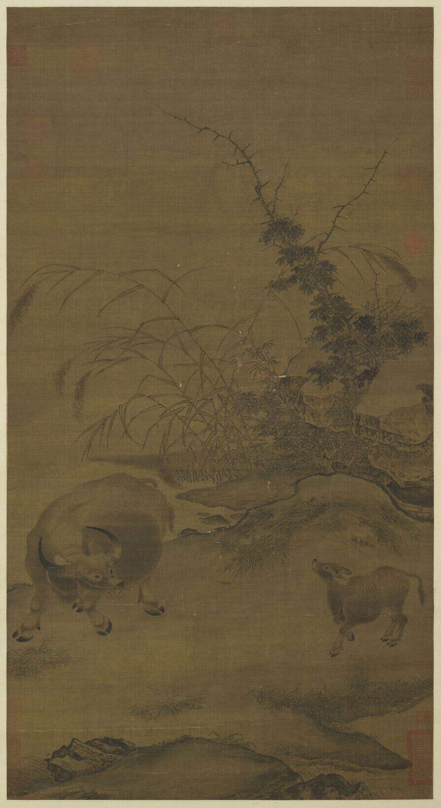 平畴呼犊图缩略图