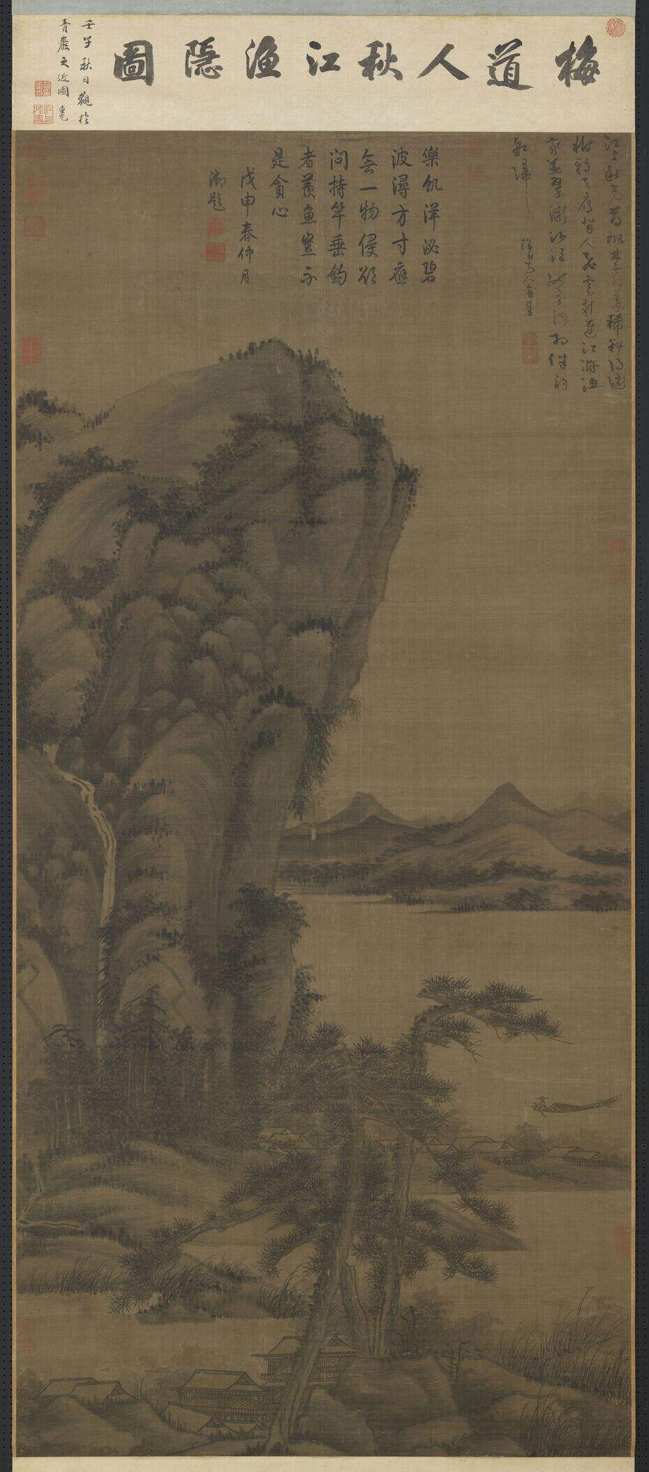 秋江渔隐图缩略图