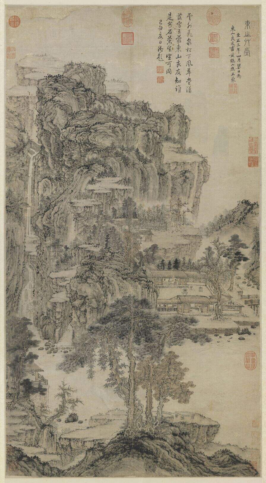 东山草堂图缩略图