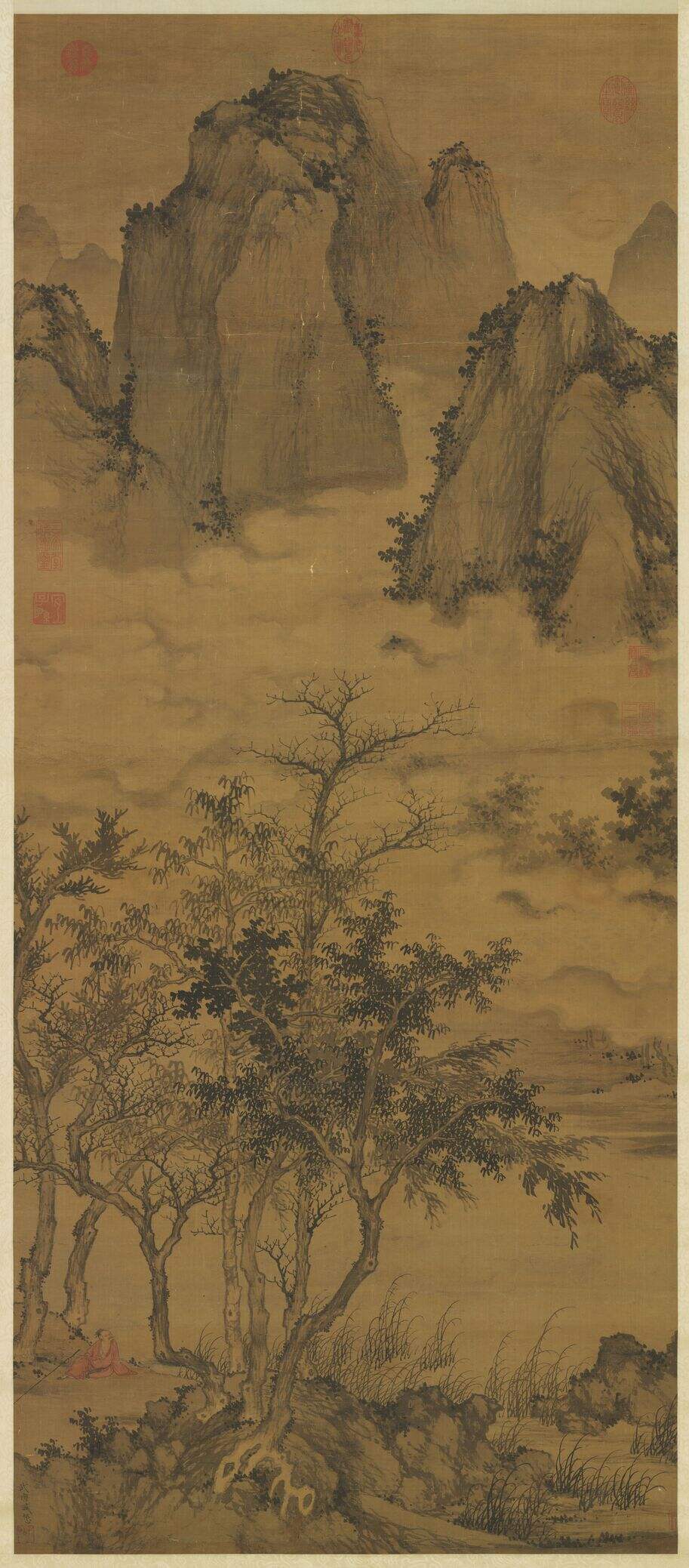 秋林高士图缩略图
