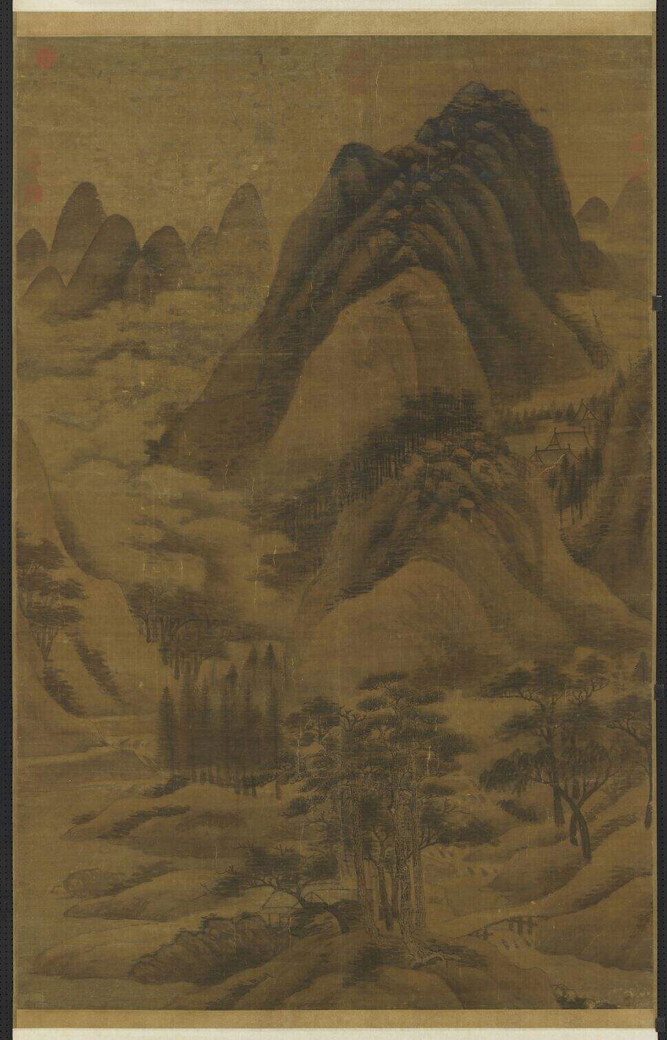 群峰秋色图缩略图