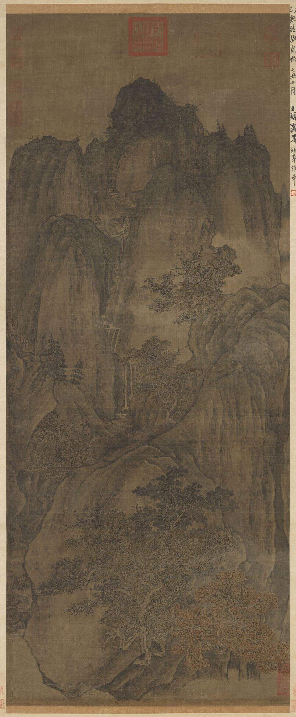 秋山晚翠图缩略图