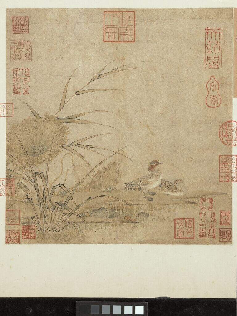秋浦双鸳图缩略图